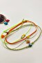 4 Piece Bohemian Series Figured Rope Bracelet Set - 2