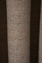 Thick Linen Textured Soft Light-Proof Decorative Blackout Background Curtain Bedroom Living Room Non-Pleated Light Gray - 3