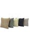 Luxury Plush Cushion Cover_1 Piece Single-Sided Cube Cushion Cover_Soft Cushion Cover with Hidden Zipper 42X42 Chickpea Pattern Stone Color - 4