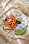 Set of 2 Waterproof Long Sleeve Baby Bibs - Stain-Resistant Giraffe and Crocodile Patterned 6-24 Months Active Age Range - 4