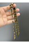 Green Rosewood Prayer Beads Signed by Mehmet Erbabacan - 3