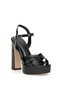 Elit Zyn4147R Women's Platform Shoes Black - 3
