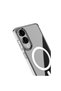 Samsung Galaxy S25 Compatible Edge Case Magneticsafe Transparent Silicone - Transparent - 6