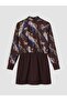 Lcw Dream High Neck Batik Patterned Women's Hijab Swimsuit - 6