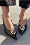 Torval Black Matte Leather Women's Stiletto - 3