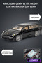 Black Color Porsche Panamera 1/24 Diecast Collectible Model Car - 4
