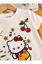 Hello Kitty Printed Girls' Short Tights Summer Two-Piece Set - 6