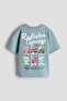Oversized printed T-shirt