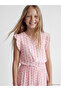 Nevavm Girl's Patterned Ruffled Shirt with Difference