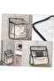 Waterproof Hanging Storage Bag Transparent Bathroom Organizer Touch Screen Pocket - 6