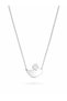 316L Steel Silver Color Chain Swan Model Women's Necklace