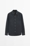 %100 keten regular fit gömlek - 5