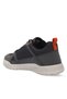 Comfortable Lace-Up Casual Sports Shoes Dark Gray Men's Sneaker Red - 3