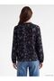 Lcw Grace Tie Collar Floral Blouse - 4