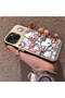 Stylish Cartoon Printed Shockproof Case Compatible with iPhone 14 Plus/15 Plus - 3