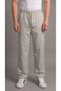Men's Gray Comfortable Fit Loose Cut Baggy Parachute Pants with Side Pockets