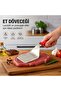 Plastic Handle - Metal Meat Tenderizer Practical Kitchen Utensil - 2