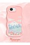 iPhone 17E Compatible Case Camera Protector Pink Silicone Couple Phone Case Landscape Pattern - 2