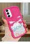 Samsung Galaxy A14 5g Compatible Case Camera Protector Red Silicone Couple Phone Case Landscape Pattern
