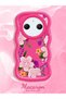 Redmi A3 Pro Compatible Case Camera Protector Red Silicone Couple Phone Case Floral Pattern - 2