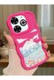 Infinix Smart 8 Plus Compatible Case Camera Protector Red Silicone Couple Phone Case Landscape Pattern