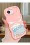 iPhone 17E Compatible Case Camera Protector Pink Silicone Couple Phone Case Landscape Pattern