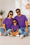 Family Combination 100% Cotton Sold Individually Oversize T-Shirt T-Shirt