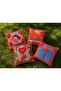 Carnaval 5 Piece Runner Set Raschel Velvet Mediterranean Decoration Set - 8