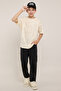 Printed T-Shirt with Crew Neck and Short Sleeves - 2