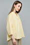 Solid Shirt with Spread Collar and 3/4 Sleeves - 6