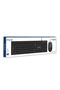لوحة مفاتيح سلكية USB Q Trk باللون الأسود من INCA IMK-376T - مجموعة ماوس - 2