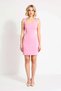 Women's Mini A-Line Woven Dress Square Neck Thick Strap Bow Detail Sleeveless Casual Daily Modern - 4