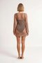 Women's Long Sleeve Knitwear Beach Mini Dress Boat Neck Textured Shift Cut Casual Daily Modern Stylish - 5