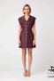 Women's Jacket Collar Sleeveless Mini Dress Full Button Pocket Detailed Gabardine Woven Daily Casual Modern - 4