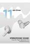 MuseBuds MT60G True Wireless Earbuds | ENC with 4 Mics | 50H Battery | BT 5.3 | 11mm HD Drivers - 2