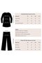 Lily Tulle Skirted Long Sleeve Children's Swimsuit 26133-26 Black - 8
