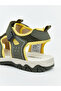 Khaki Mesh Detailed Boys' Sandals - 2