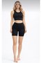 Premium 3-Piece Sports Set - Diver Fabric High Waist Tights (Leggings-Biker Shorts-Crop) - 6