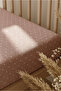 طقم ملاءات سرير قطنية من رانفورس - سرير بارك بنمط منقط باللون الأبيض البودرة مقاس 70x120 35x45 - 2
