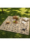 Cotton Woven Multi-Purpose Sofa Cover Rug Cover Picnic Cover Fringed Decorative