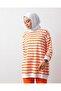 Women's Set of 2 Oversized Striped Two-Thread Hijab Sports Tunics - 2