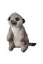 SANDLÖPARE Soft toy, meerkat/mini beige, 8 cm
