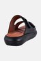 Men Slip On Arabic Sandals, Black - 3