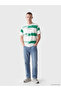 ESVAB • تي شيرت رجالي عصري ومميز بطباعة ياقة روبا - 3