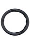 Universal Car Steering Wheel Cover Soft Anti Slip Breathable Grip Gray - 2