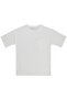 Basic T-Shirt with Front Pocket for Ages 10-13 - White