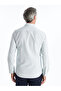 قميص NEVAVM ذو أكمام طويلة وملمس مميز للرجال من نوع Slim Fit - 5