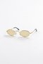 Unisex Sunglasses 48 Ekartman Oval Metal Frame Retro Colorful Glass Lens Glasses - 3