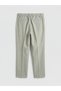 Rmz Gi̇yi̇m Farkiyla Standard Fit Linen Blend Men's Pleated Trousers - 6