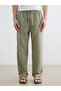 Nevavm Comfortable Fit Krinkle Fabric Men's Trousers with Difference - 2